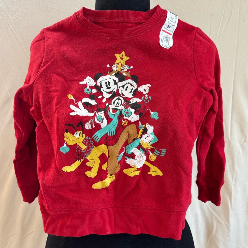 Disney child’s size 5T sweatshirt NWT